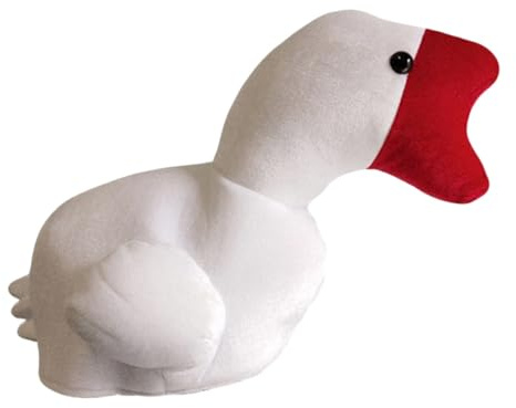 BESPORTBLE Cappello di Peluche a Forma di Copricapo D’Oca per Costume Cosplay Copricapo Animale Morbido e Comodo per Feste Halloween Carnevale e Cabine Fotografiche