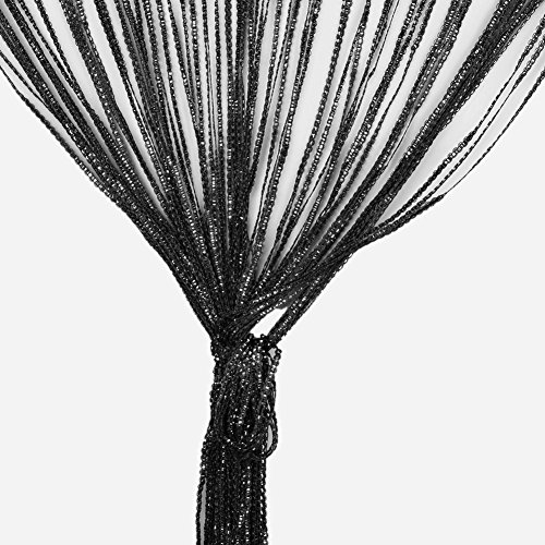 Panel de cortina de cuerdas, cortina brillante, ventana de pared, mosquitera, separador de habitaciones, cinta de borla decorativa, pantalla de proyección para sala de estar, dormitorio, fiestas