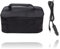 Portable Mini Car Microwave,12V Electric Oven Fast Heating Picnic Box Cigarette Lighter Heating Bag Personal Mini Oven Microwave Travel,for Travel Camping Food Cooking Black for Meal