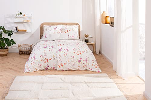 ESTELLA Biancheria da letto Carina | Laguna | 140 x 200 + 70 x 90 cm | Jersey Interlock di qualità | facile da pulire e lavabile in asciugatrice | set ideale per quattro stagioni | 100% cotone