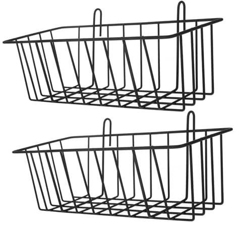 Alipis Rabbit Hay Feeder, 2 Pack Hanging Metal Rack for Guinea Pigs