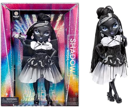 Shadow High Limited Edition Doll, Shanelle Onyx – Black Hair 11” Fashion Doll Premium Designer Outfit with Accessories for Kids 6–12 & Collectors