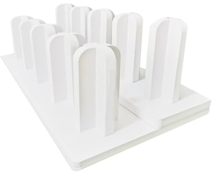 Genérico Estante For Rollos De Tela, Carrito Comercial For Tela Textil, Soporte Vinilo con Tablero De PVC,Papel Tapiz(Style 2)