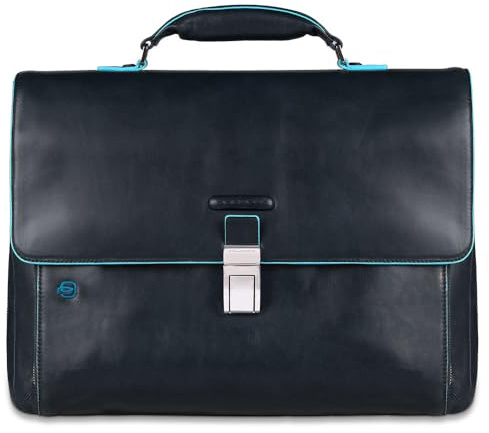 Piquadro Cartella, Collezione Blue Square, 41 cm, Blu