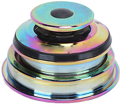 OUKENS Fahrrad-Steuersatz, bunter Mountainbike-Steuersatz Doppellager-Steuersatz 28,6 x 44-55 x 30/39,8 mm 28,6 für Mountain Road-Fahrrad