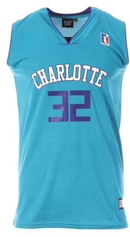 Sport zone Charlotte 32 Basketball-Trikot, Blau, Herren, blau, L