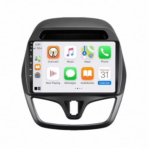 Pekskärm Dubbel-Din Bilradio för Peugeot Partner Rifter 2020 Hd-Pekskärm, Trådlös Apple Carplay-Skärm för Bil, Gps-Navigering Bluetooth Fm-Radio, Dashcam, 4 Kärna 2G+32G