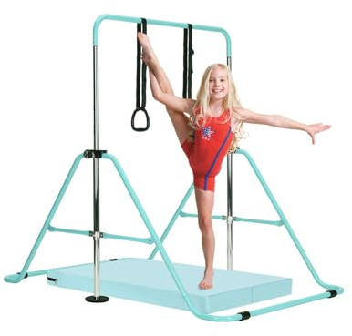 XJYMCOM Gymnastics Bar,Adjustable Gymnastics Bar Training Kip Bar Gymnastics Equipment kids Gymnastics Bars