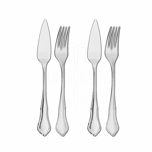Fischbesteck 2 Paar, der Serie Palazzo von Picard & Wielpütz