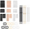 medaheky 27 PCS Bra Extender Set 2/4 Hook Elastic Bra Strap Clips Set Adjustable Bra Extension Strap Non-Slip Bra Strap Extenders Bra Adapter for Women Girls Full Cup Size (Black, White, Beige)