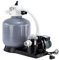 WeltenMarkt Sandfilteranlage FSF500, 11.100 L/h (11.1 m³/h), 85 kg Sandfüllung, Vorfilter, 6-Wege-Ventil, 535 mm Filterkessel, Poolpumpe 230V, für Pools bis 45.000 L, 2,5 bar, 50 mm Anschluss