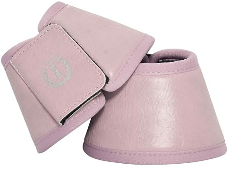 Imperial Riding IRH Rebel hovklockor, glänsande bellboots i rebeldesign med stötdämpande skydd, snygg look för träning och turnering, PU-material för hållbarhet, ballerinaskor, ponny