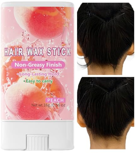 Bâton de Capillaire | Anti-Frisottis de 16 Grammes,Stylo Fixateur Cheveux,pour Femmes Hommes Voyage Fête Salle de Sport École Mariage
