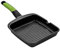 BRA Grill Prior gestreift A121456 22 x 22 cm Dicke 5 mm Aluminiumguss Teflon Classic Grillpfanne, Aluminium, Schwarz, 22 cm