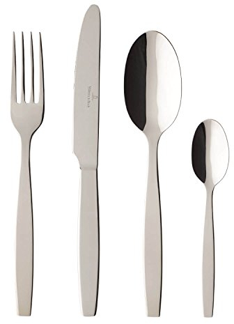 Villeroy und Boch Charles Tafelbesteck für bis zu 6 Personen, 30-teilig, Edelstahl