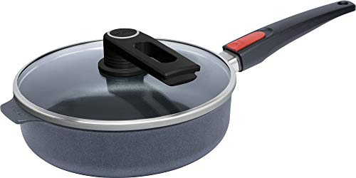 Woll PfanneDiamond Lite mit Glasdeckel anthrazit Größe 24 cm Ø