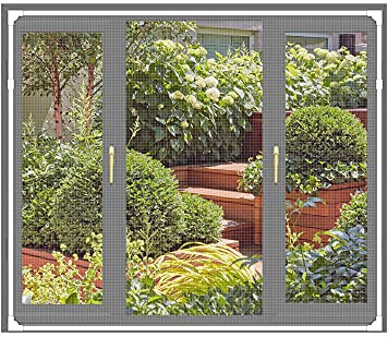 Diy Insektenschutz Magnetfenster 150X225cm Magnet-Rahmen für Fenster Kein Stanzen Erforderlich, Zuschneidbar für Fliegengitter Fenster Mückengitter, Waschbares