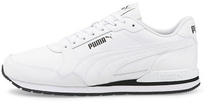 PUMA Unisex St Runner V3 L Turnschuhe, Puma White Puma White Puma Black, 37 EU