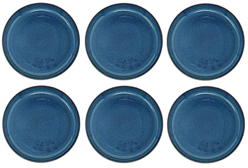 Villeroy & Boch Like. by Crafted Denim 6er Set Teller Suppenteller blau 21.8cm P