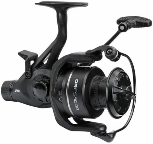 JRC DR Fiskerulle, spinnrullar, karpfiske, unisex, svart, 10 000, främre dragfri spole