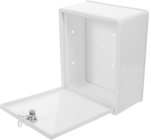 ORFOFE Wall Box Lock for Milk Box Hanging for Home Locking Storage for Outdoor and Secure Storage