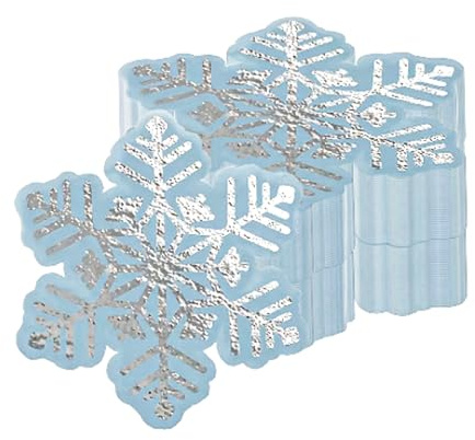 Calkkrer 40 Serviettes de Noël à Motif Flocons de Neige, Serviettes de Couronne de Noël festives, Vaisselle de fête, Papier de Soie, décoration de Table de Noël