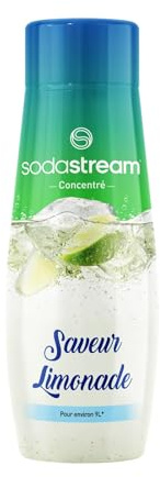 Sodastream Concentré Limonade pour Machine à Eau Pétillante et Soda | Préparez jusqu'à 9 Litres de Limonade en Quelques Secondes, 440ml