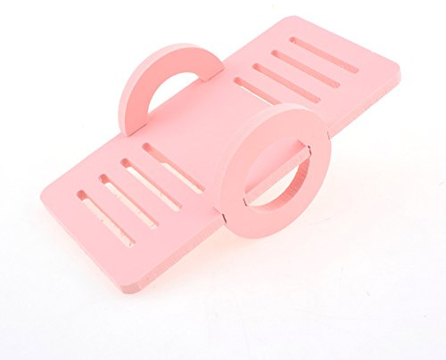 Petall Hamster Wippe Toys Käfig docoration Niedliche Funny Spielplatz Geschenk Play Spielzeug für Kleine Tiere Mise Ratte Chinchilla Rennmaus, Rose