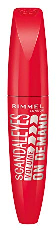 Rimmel London Scandaleyes Volume On Demand Buildable Mascara, Black, 12 ml