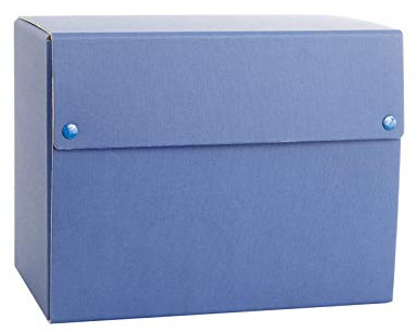 Carpeta de Lomo Fijo Fabricada en Geltex Grosor 20cm Color Azul