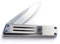 Whitby Pocket Knife, 2.5 Mint Stainless Steel Folding Knives Stainless Silver Finish, Stylish High Performance, Non Locking EDC Blade, Portable for Camping Hiking