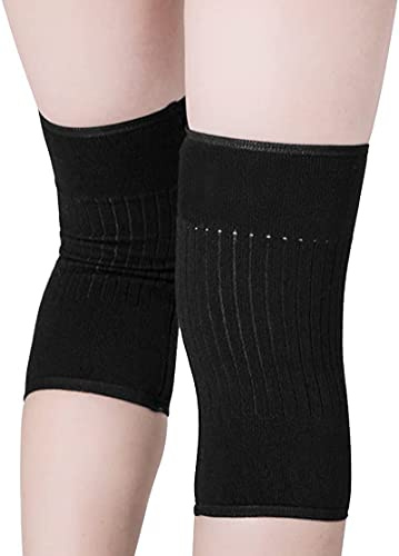 Kaschmir Elastische Kniebandage Therapie Kniewärmer Knie Arthritis Gelenkschmerzlinderung Wärme Knieschoner Knieschützer Thermo Knieorthesen Warme Kaltes Knie Kniemanschette für Damen und Herren