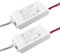 LED 2er-Pack Trafo 40V zu DC 12V 18W Transformator Konstante Spannung Schaltnetzteil G4, MR11, MR16, GU5.3 Adapter Treiber Mini Netzteil