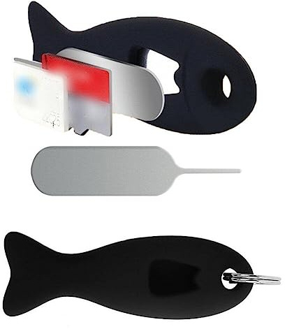 Läcksäker Sim-kort Nål Öppen Vig Nål Universal Mobile Mobile Sim Storage Case Ejection Verktyg Hängande Verktyg