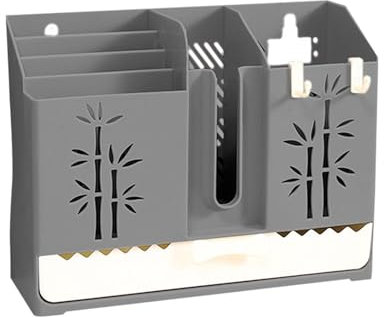 Kitchen Utensils Divided Storage Box - Compartment Storage Boxs, Wall-mounted Feminine Hygiene Organizer | Sanitary Pad Holder Storage flep Makeup Pads Organizer, Sealed Storage Box For Washroom