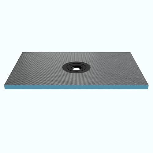 Mai & Mai Duschelement 75x120cm Duschboard befliesbar Duschelemente mit rinne Duschtasse bodeneben Gefälleplatte XPS
