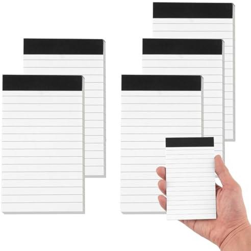 HABNI 5 Pezzi Block Notes Piccolo A7 Blocco Appunti Blocco Note Mini Taccuino 30 Fogli Per Ogni Blocchi Per Appunti Diario Scuola Casa Ufficio To Do List