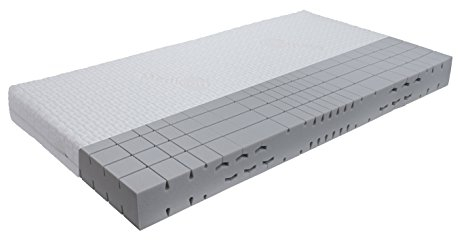 FMP Matratzenmanufaktur orthopädische 7 Zonen Kaltschaummatratze Sleep-Line-Classic Medipurbezug Härte: H2 (bis max. 85kg) Gr.90x200 cm