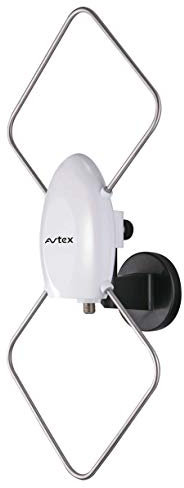 Avtex STH3000 20 dB DVB-T antenna incl. Car power cable, wall bracket, suction base and mounting accessories.