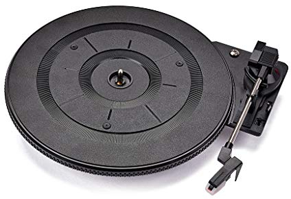 Alnicov Vintage Vinyl LP Record Player Turntable for Audio Video Accessories Parts 28cm