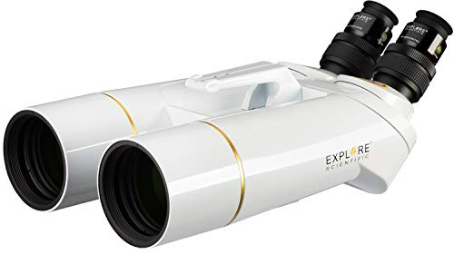 Explore Scientific Großfernglas BT-70 SF 20x70mm mit 62 Grad LER-Okularen 20 mm für Natur und Astronomie