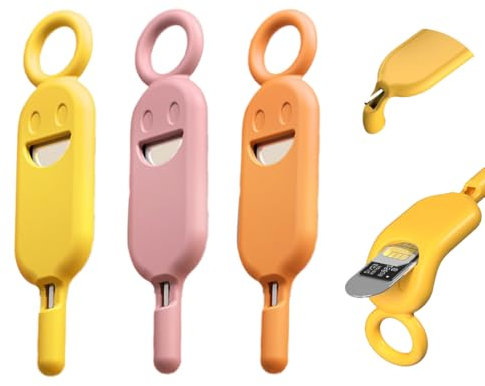 3er-Pack SIM-Karten-Pin, SIM-Karten-Entfernungswerkzeug, Auswurfwerkzeug für SIM-Kartenfach, SIM-Karten-Pin, Telefon-Pin, Pin zum Öffnen und Auswerfen