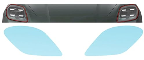 Rufutle Láminas para Faros para Porsche Panamera Base 2024, película para Faros Delanteros Transparente, precortada, Pegatina de TPU PPF