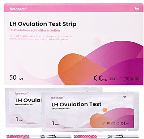 Ovulation Test Strips, LH Test Strips, Accurate Results, Sensitive Fertility Test Kit, 50pcs