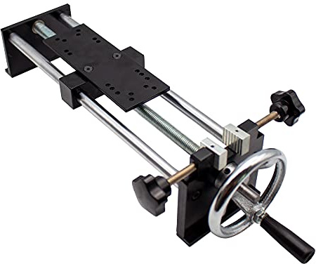 Toplionace Handgekurbelter Horizontaler Kraftmesser Prüfstand Push-Pull-Kraftmesser HLA Stapelgestell 500N / 50KG