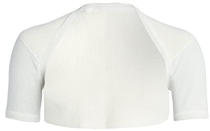 con-ta Shoulder Warmer Winter Underwear for Joint Pain & Tension Warm Angora Unisex Wool White S - XL, wool white, L