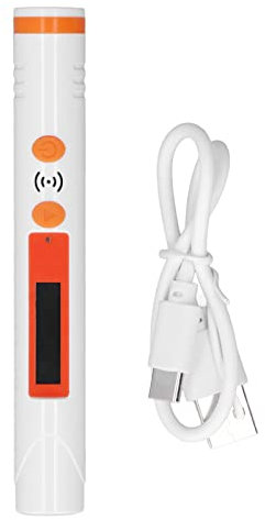 Detector de Radiación Nuclear Portátil con Contador Geiger Sensible para Mediciones de Radiación Beta, Gamma y Rayos X, Recargable por USB, Pequeño y Liviano para Juguetes,