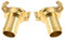 bowarepro 2 Stück Geka Kupplung 1 Zoll Schnellkupplung Schlauchstück aus Messing, Geka Schnellkupplung 1 Zoll Schlauchtülle, SYSTEM GEKA Schlauchstück mit Tülle 1 (26 mm)