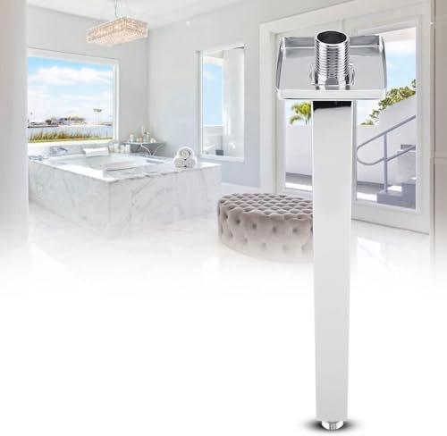 Brazo de Ducha, Tubos Rectos Redondos de Acero, 1 Pieza que Soporta el Rociador Superior y Suministra Agua Al Rociador Superior (12 pulgadas)