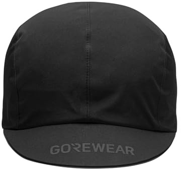 GOREWEAR Gore-TEX Cycling Cap, Black, 54-58